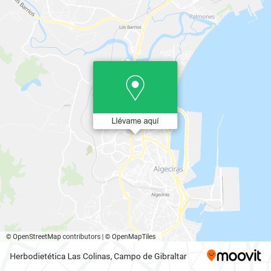 Mapa Herbodietética Las Colinas