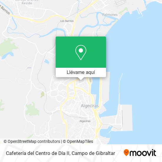 Mapa Cafetería del Centro de Día II