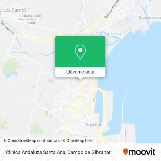 Mapa Clinica Andaluza Santa Ana
