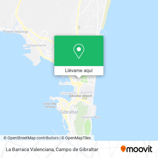 Mapa La Barraca Valenciana