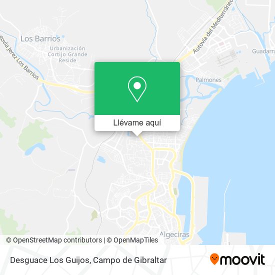 Mapa Desguace Los Guijos