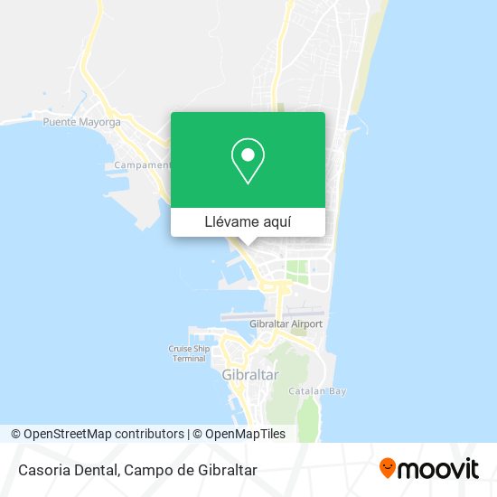 Mapa Casoria Dental