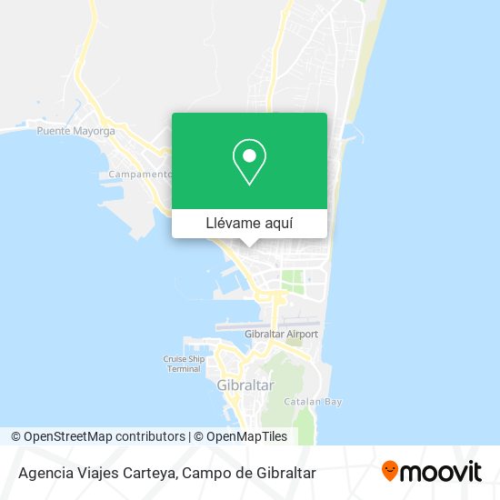 Mapa Agencia Viajes Carteya
