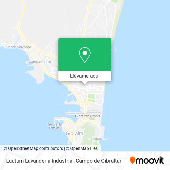 Mapa Lautum Lavanderia Industrial