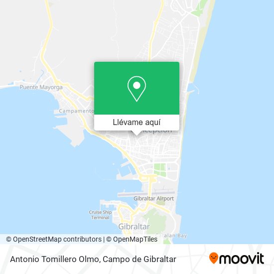 Mapa Antonio Tomillero Olmo