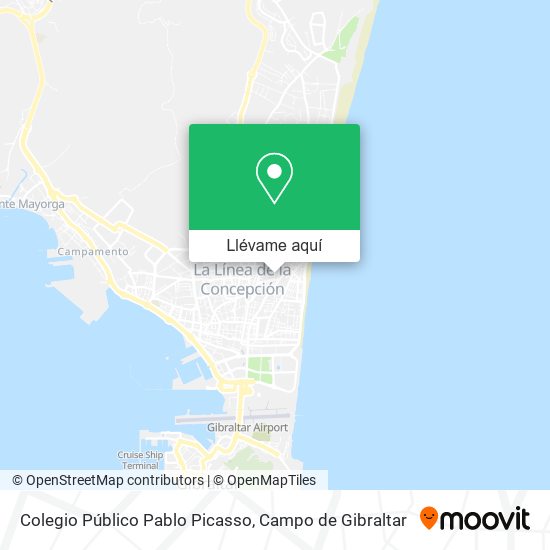 Mapa Colegio Público Pablo Picasso