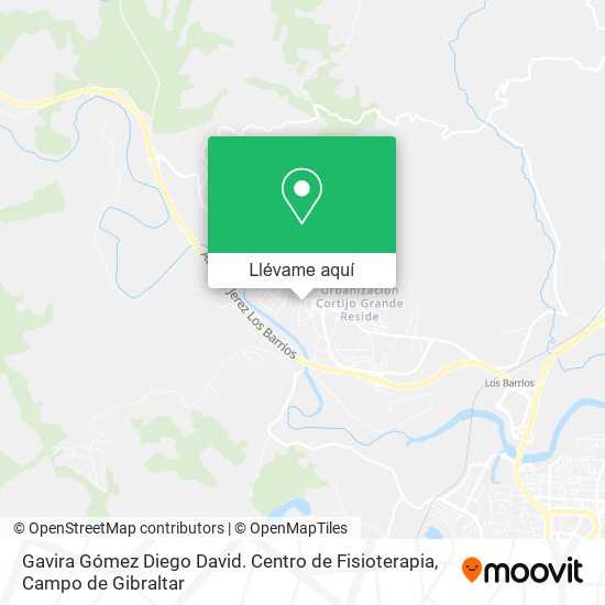 Mapa Gavira Gómez Diego David. Centro de Fisioterapia