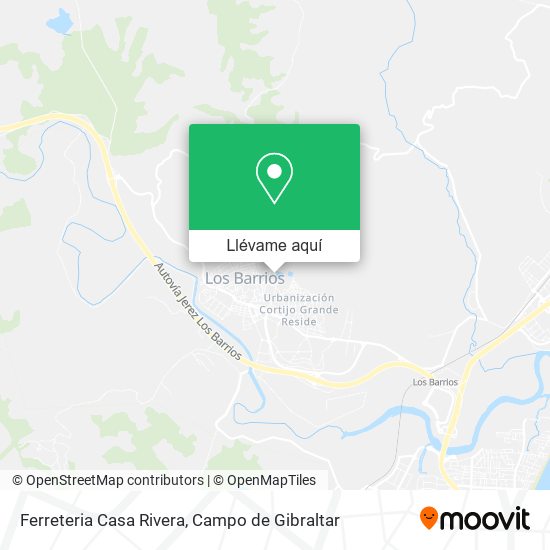 Mapa Ferreteria Casa Rivera