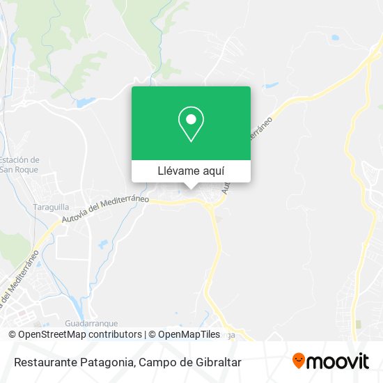 Mapa Restaurante Patagonia
