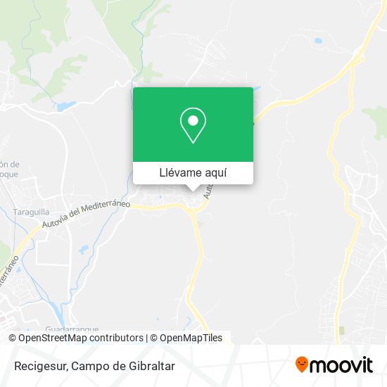 Mapa Recigesur
