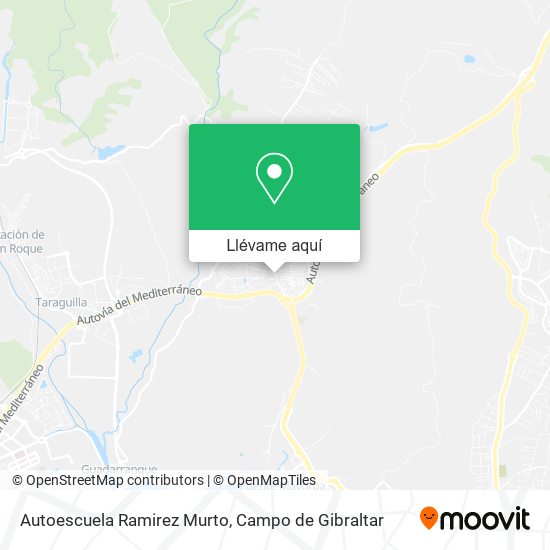 Mapa Autoescuela Ramirez Murto