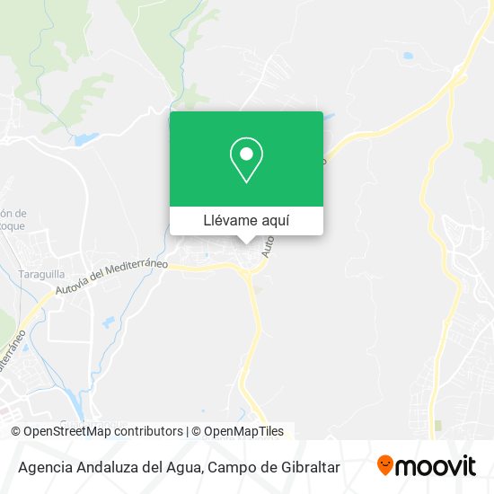 Mapa Agencia Andaluza del Agua