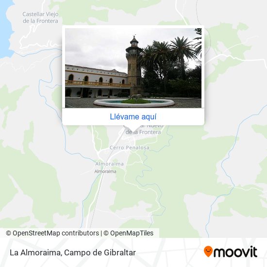 Mapa La Almoraima