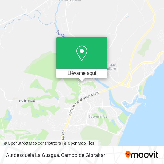 Mapa Autoescuela La Guagua