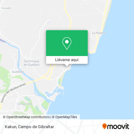 Mapa Kakun