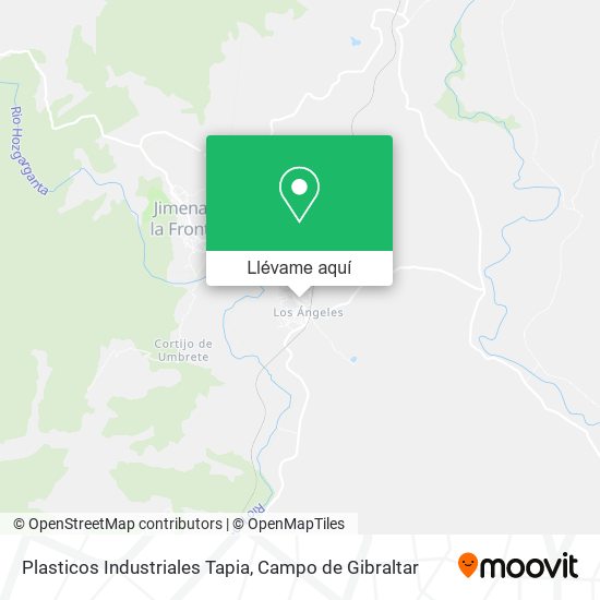 Mapa Plasticos Industriales Tapia