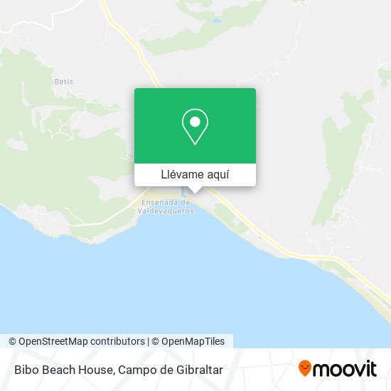 Mapa Bibo Beach House