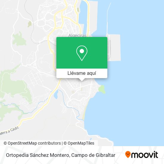 Mapa Ortopedia Sánchez Montero