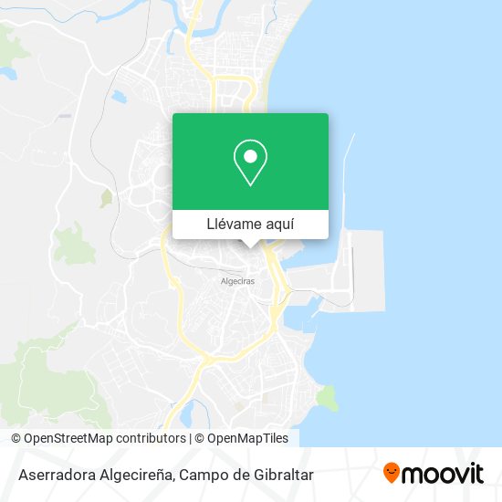 Mapa Aserradora Algecireña
