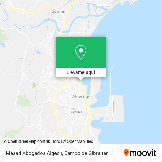 Mapa Masad Abogados Algecir
