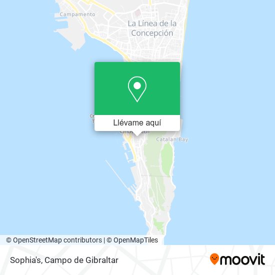 Mapa Sophia's
