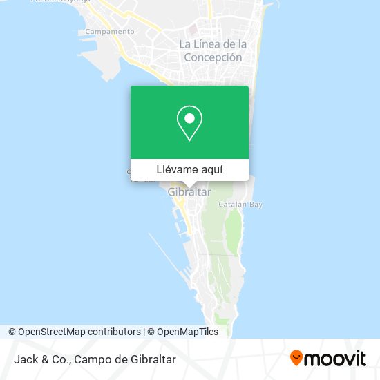 Mapa Jack & Co.
