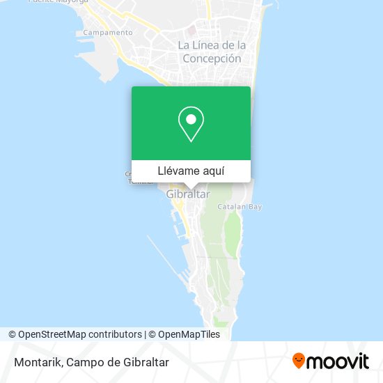 Mapa Montarik