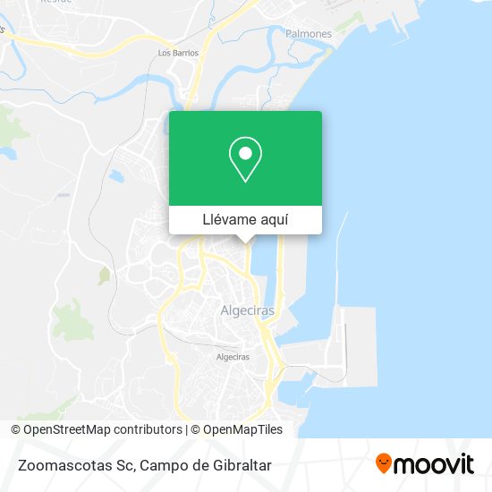 Mapa Zoomascotas Sc