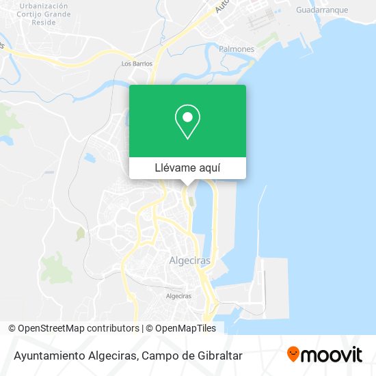 Mapa Ayuntamiento Algeciras