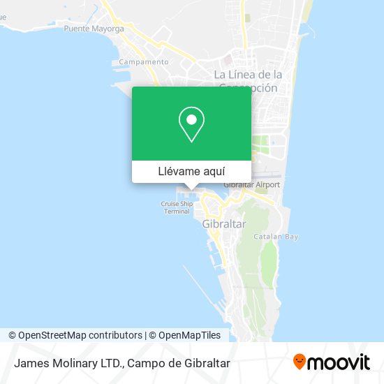 Mapa James Molinary LTD.