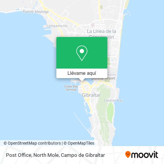Mapa Post Office, North Mole