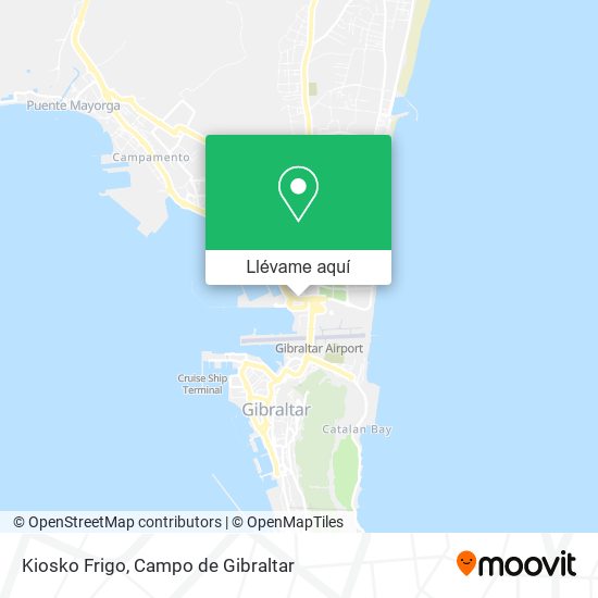 Mapa Kiosko Frigo