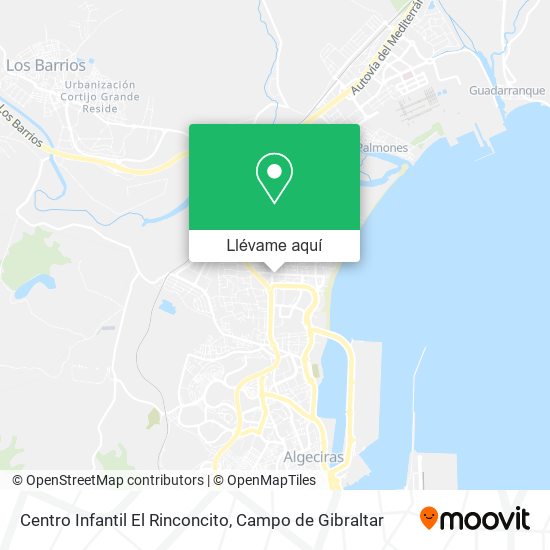 Mapa Centro Infantil El Rinconcito