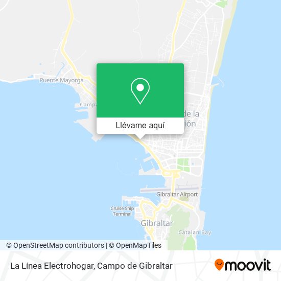 Mapa La Línea Electrohogar