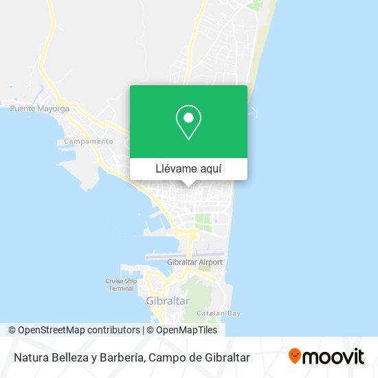 Mapa Natura Belleza y Barbería