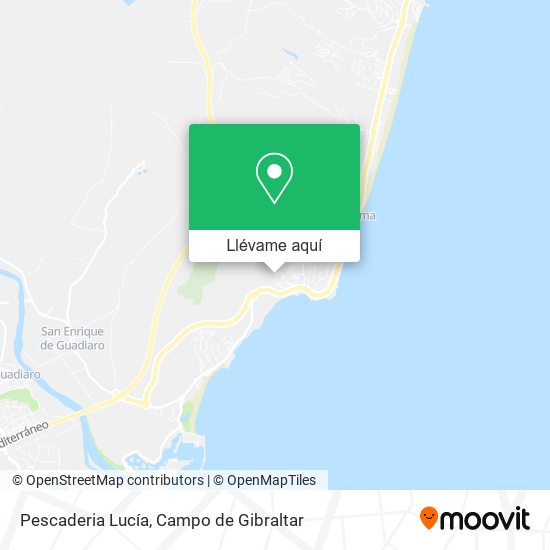 Mapa Pescaderia Lucía