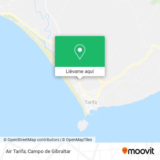 Mapa Air Tarifa