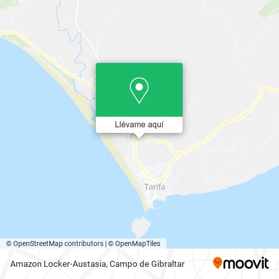 Mapa Amazon Locker-Austasia
