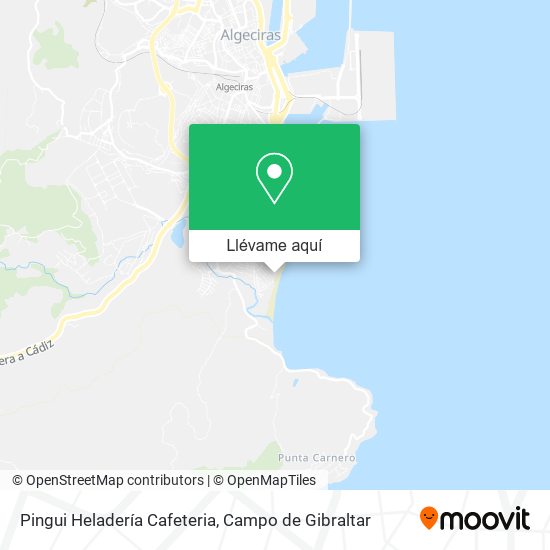 Mapa Pingui Heladería Cafeteria