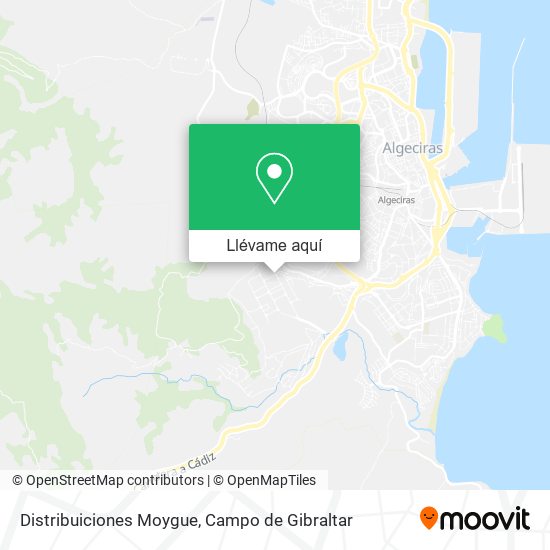 Mapa Distribuiciones Moygue