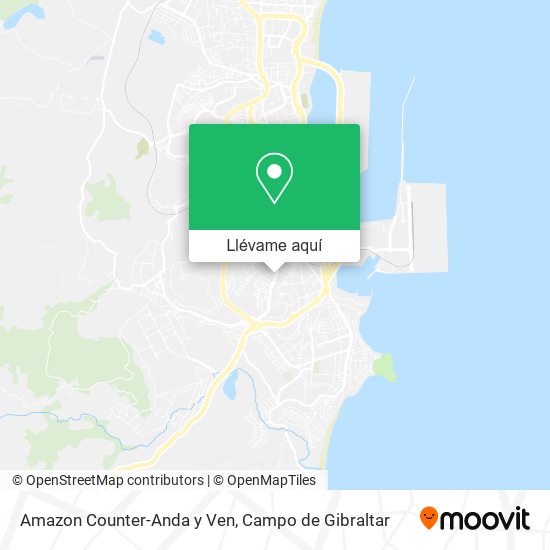 Mapa Amazon Counter-Anda y Ven