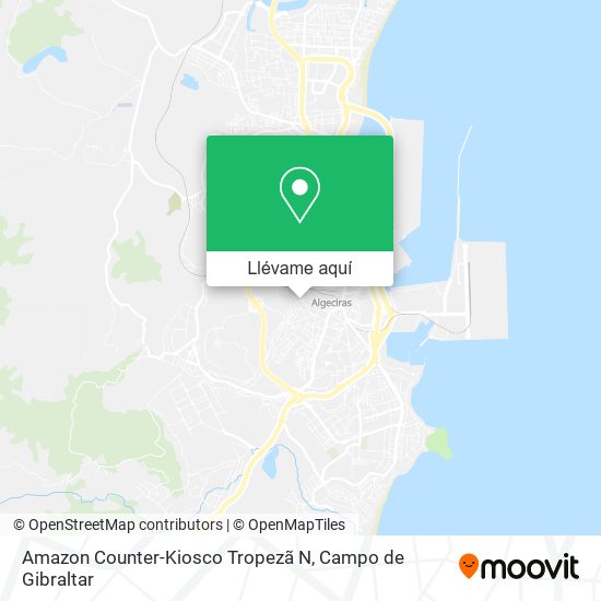 Mapa Amazon Counter-Kiosco Tropezã N