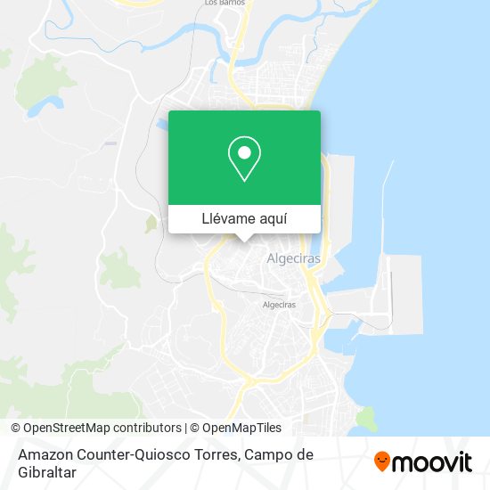 Mapa Amazon Counter-Quiosco Torres