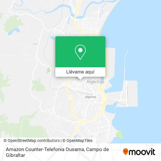 Mapa Amazon Counter-Telefonia Ousama