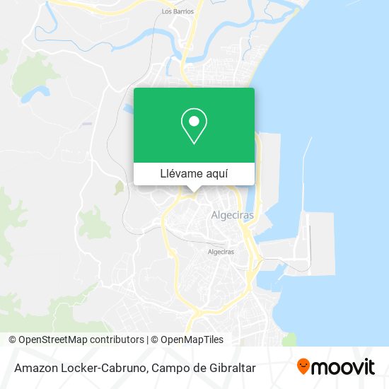 Mapa Amazon Locker-Cabruno