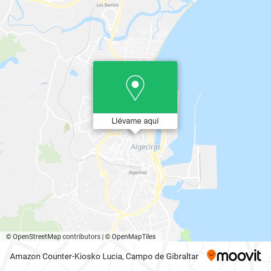 Mapa Amazon Counter-Kiosko Lucia