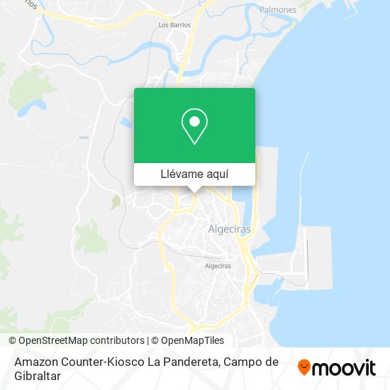 Mapa Amazon Counter-Kiosco La Pandereta