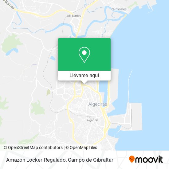 Mapa Amazon Locker-Regalado