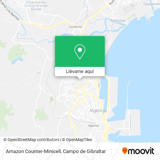 Mapa Amazon Counter-Minicell