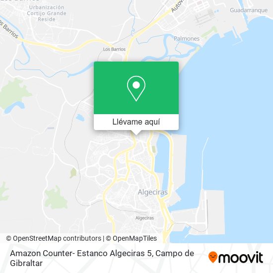 Mapa Amazon Counter- Estanco Algeciras 5